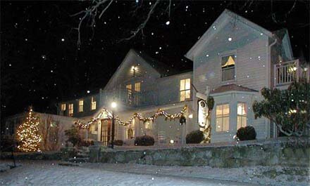 Snow at the Inn.